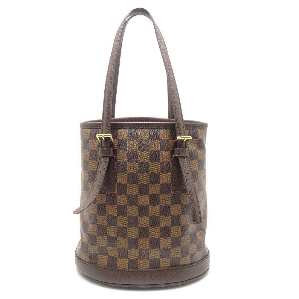 Louis Vuitton Damier Marais Ebene Shoulder Totebag